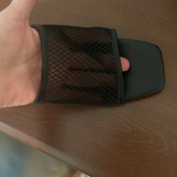 Black heel backless sandals - ABOUND- 8.5- NWT- dress up or down - Picture 8 of 9